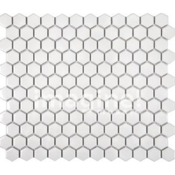 Мозаика керамическая Imagine Lab белая (KHG23-1G) Мозаика керамическая Imagine Lab белая (KHG23-1G)