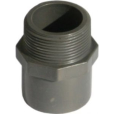 Муфта ПВХ переходная  50х40х1 1/2" НР Агригазполимер