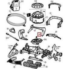 Муфта вала насоса для робота пылесоса Hayward AquaVac 600/650, 10 шт (RCX361134)