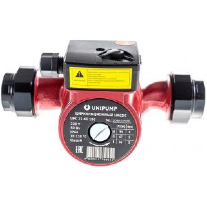 Циркуляционный насос  4,1 м3/ч Unipump UPC 32-60 180 93 Вт 220 В Циркуляционный насос  4,1 м3/ч Unipump UPC 32-60 180 93 Вт 220 В