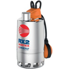 Дренажный насос  10,8 м3/ч Pedrollo VORTEX RXm 2/20 0,37 кВт 220 В Дренажный насос  10,8 м3/ч Pedrollo VORTEX RXm 2/20 0,37 кВт 220 В