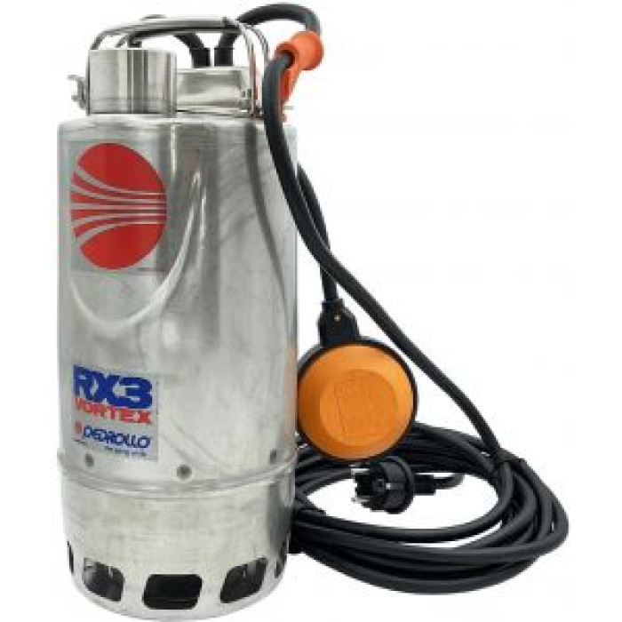 Дренажный насос  10,8 м3/ч Pedrollo VORTEX RXm 3/20 0,55 кВт 220 В Дренажный насос  10,8 м3/ч Pedrollo VORTEX RXm 3/20 0,55 кВт 220 В