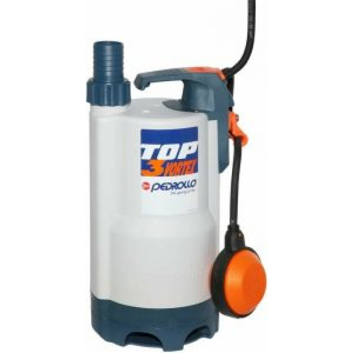 Дренажный насос  10,8 м3/ч Pedrollo TOP 3-VORTEX 0,55 кВт 220 В Дренажный насос  10,8 м3/ч Pedrollo TOP 3-VORTEX 0,55 кВт 220 В