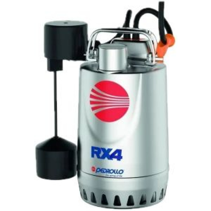 Дренажный насос 15,6 м3/ч Pedrollo RXm 4-GM 0,75 кВт 220 В Дренажный насос 15,6 м3/ч Pedrollo RXm 4-GM 0,75 кВт 220 В