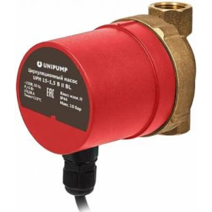 Циркуляционный насос  0,9 м3/ч Unipump UPH 15-1.5 B II BL 5 Вт 220 В Циркуляционный насос  0,9 м3/ч Unipump UPH 15-1.5 B II BL 5 Вт 220 В
