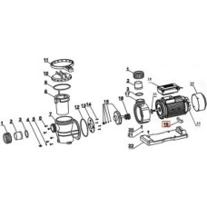 Резиновый упор для подставки насоса Pool King STP35-120 (03-0419)