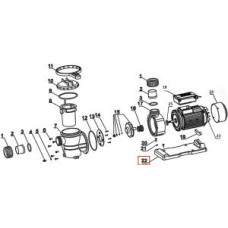 Подставка насоса Pool King STP35-120 (03-0420)