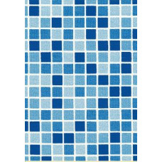 ПВХ пленка Delifol NGD Mosaic Aqua (синяя мозаика), 25х1,65 (DSD6000127)