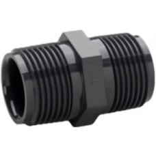 Ниппель ПВХ двойной 1 1/2? НР PN16 Comer (NI610500)