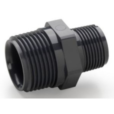 Ниппель ПВХ переходной 1/2"х1/2" НР PN10 Plimat (01011009012)