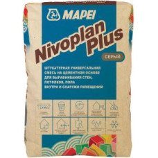 Цементная смесь MAPEI NIVOPLAN GREY PLUS, 25 кг