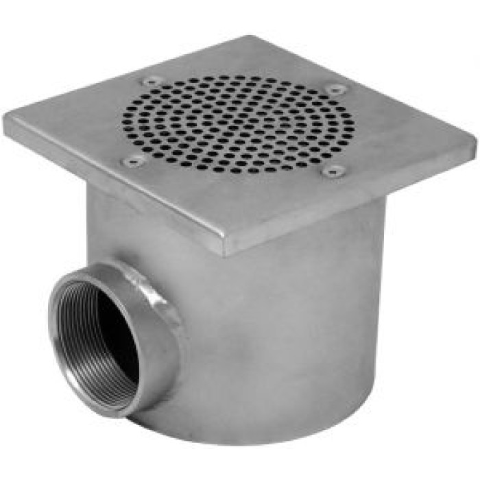 Донный слив 150х150 мм Peraqua Ocean PRO, универсальный нержавеющая сталь AISI-316 (7301187) Донный слив 150х150 мм Peraqua Ocean PRO, универсальный нержавеющая сталь AISI-316 (7301187)