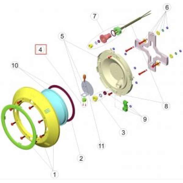 Патрон для прожектора Astral Pool (4403011403) Патрон для прожектора Astral Pool (4403011403)