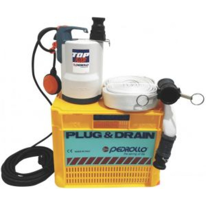 Комплект для откачки воды Pedrollo Plug & Drain - TOP 2 FLOOR Комплект для откачки воды Pedrollo Plug & Drain - TOP 2 FLOOR