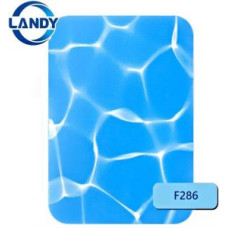ПВХ пленка для бассейна Poolline Landy F286 голубой мрамор 25х1,8 м (F286)