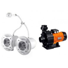 Противоток 68 м3/ч AquaViva AV-JET-5.5DT Kit, 4 кВт 380 В