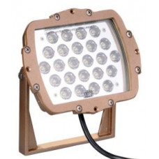 Прожектор светодиодный 24x3 Вт RGB Hugo Lahme Power-LED, бронза (4770750)