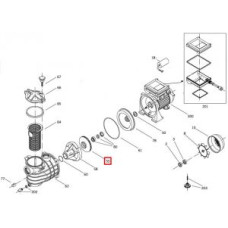 Рабочее колесо насоса Bombas PSH Micro 25 (3111810R)