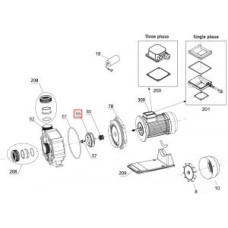 Рабочее колесо насоса Bombas PSH NEW CONTRA-5 (51311014)