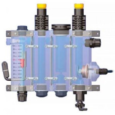 Ячейка Seko расходомер, pH/Rx, датчик хлора апм. и пот. (4 модуля) (9900103055)
