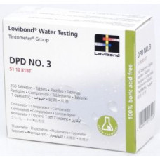 Таблетки для фотометров Lovibond DPD-3 (общий Cl, диоксидхлора, озон), 250 шт. (511081BT)