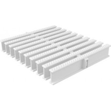 Переливная решетка гибкая Acon 195х34 мм, белая Переливная решетка гибкая Acon 195х34 мм, белая