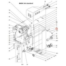 Ручка противотока Speck Badu Jet Active/Standard/Impulse/Action/Swing (5861.400.201)