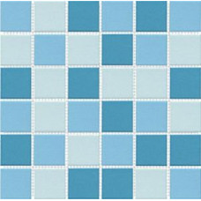 Мозаика фарфоровая Serapool 300х300 мм голубая (80051.3H) Мозаика фарфоровая Serapool 300х300 мм голубая (80051.3H)