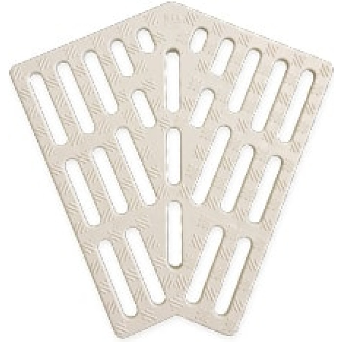 Угловой элемент 45° Serapool для переливной решетки 245х25 мм, кремовый (00027.1) Угловой элемент 45° Serapool для переливной решетки 245х25 мм, кремовый (00027.1)