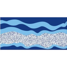 Плитка бордюрная Serapool Волна 125х250 мм (80001) Плитка бордюрная Serapool Волна 125х250 мм (80001)