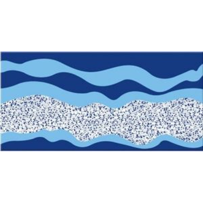 Плитка бордюрная Serapool Волна 125х250 мм (80001) Плитка бордюрная Serapool Волна 125х250 мм (80001)