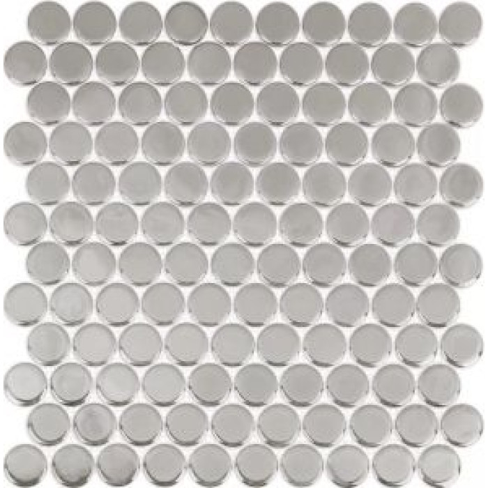 Мозаика фарфоровая Serapool 300х300 мм серебристая (M198) Мозаика фарфоровая Serapool 300х300 мм серебристая (M198)