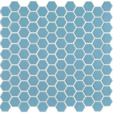 Мозаика фарфоровая Serapool 300х300 мм голубая (HG103) Мозаика фарфоровая Serapool 300х300 мм голубая (HG103)
