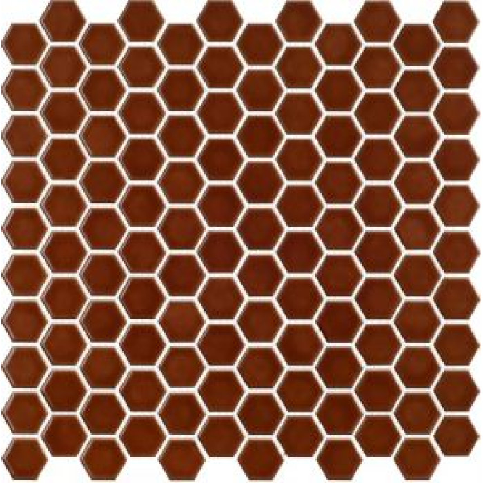 Мозаика фарфоровая Serapool 300х300 мм коричневая (HG161) Мозаика фарфоровая Serapool 300х300 мм коричневая (HG161)