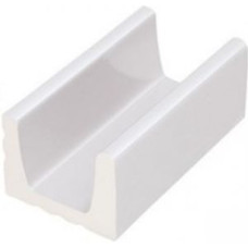 Переливной водоотводный канал Serapool 150x250 мм, белый (K103)