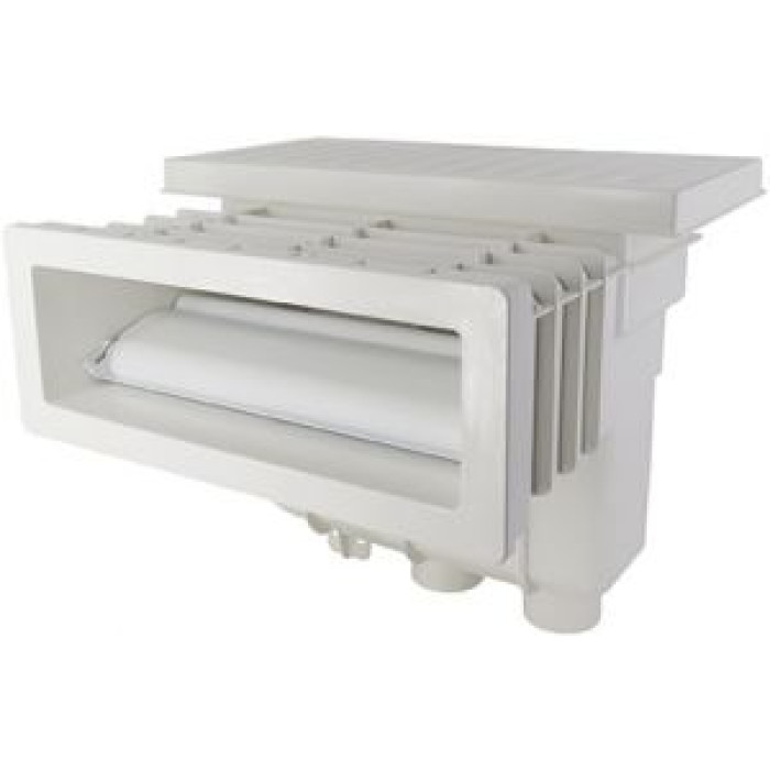 Скиммер Astral Pool Unik с широким раструбом под углом 6°, под стеклопластик ABS-пластик, белый (74463) Скиммер Astral Pool Unik с широким раструбом под углом 6°, под стеклопластик ABS-пластик, белый (74463)