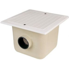 Донный слив  42 м3/ч Astral Pool 515х515 мм под плитку, стеклопластик (28709)