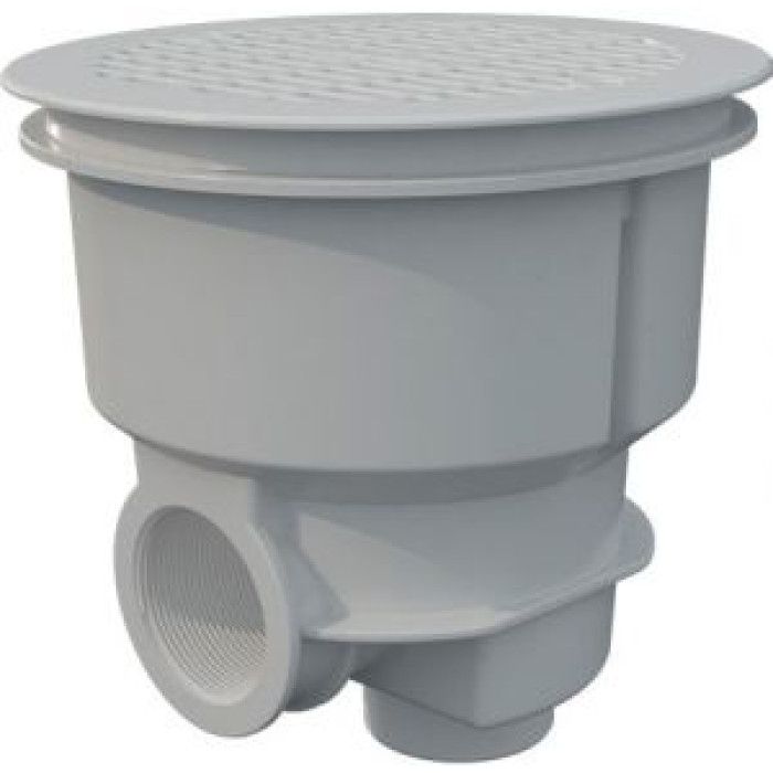 Донный слив 15 м3/ч Astral Pool Norm, под плитку ABS-пластик, серый (56378) Донный слив 15 м3/ч Astral Pool Norm, под плитку ABS-пластик, серый (56378)