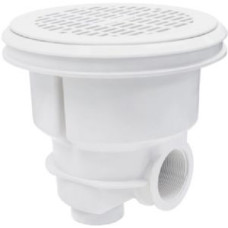 Донный слив 15 м3/ч Astral Pool Norm, под пленку ABS-пластик, белый (56381)