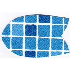Пленка ПВХ для бассейна Elbe Classiс Mosaic blue Non-Slip / Синяя мозаика 1,65х10 м (2000790 / 1123/01)