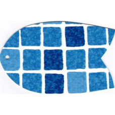 Пленка ПВХ для бассейна Elbe Supra Mosaic Blue / Синяя мозаика 1,65х25 (2001177 / 1123/01)