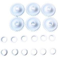 Трансмиссия (шестерня 6 шт, втулки 12 шт) для робота пылесоса Zodiac TornaX (R0772100) Трансмиссия (шестерня 6 шт, втулки 12 шт) для робота пылесоса Zodiac TornaX (R0772100)