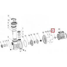 Удерживающее кольцо двигателя насоса Aquaviva SWIM 025-150