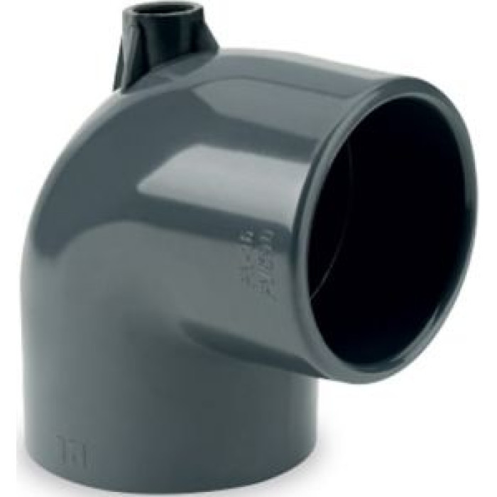 Угольник ПВХ 90° 125х63 мм AIR Hidroten (1001637) Угольник ПВХ 90° 125х63 мм AIR Hidroten (1001637)