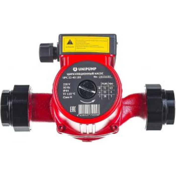 Циркуляционный насос  3,4 м3/ч Unipump UPC 32-40 180 72 Вт 220 В Циркуляционный насос  3,4 м3/ч Unipump UPC 32-40 180 72 Вт 220 В