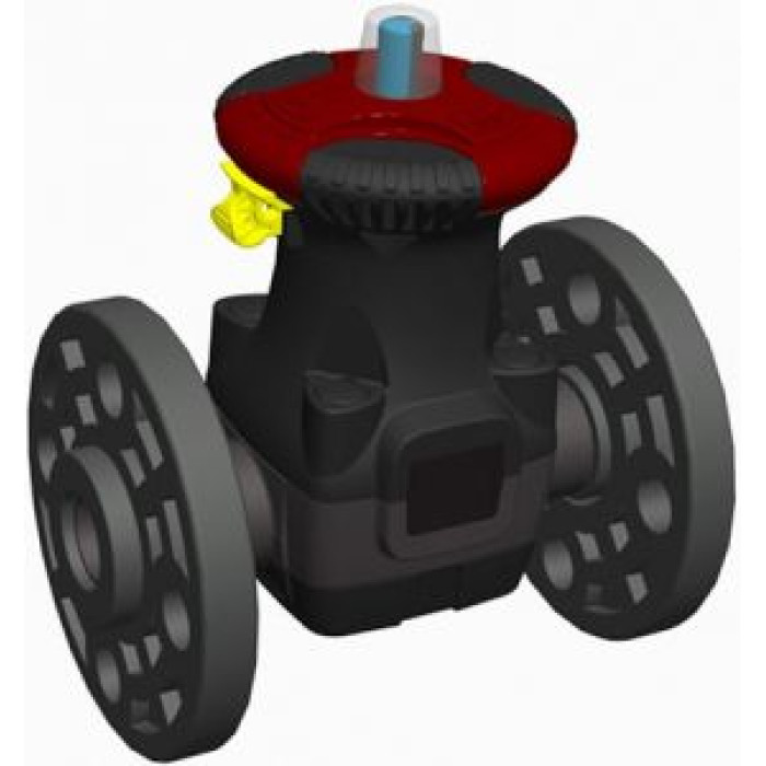 Вентиль мембранный ПВХ, EPDM  32 мм Cepex PN10 фланцевые окончания (56669) Вентиль мембранный ПВХ, EPDM  32 мм Cepex PN10 фланцевые окончания (56669)