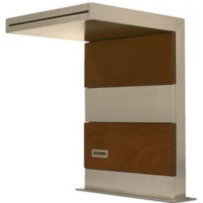 Водопад Astral Pool Pluvium 700 мм, нержавеющая сталь AISI-316, дерево (45869) Водопад Astral Pool Pluvium 700 мм, нержавеющая сталь AISI-316, дерево (45869)