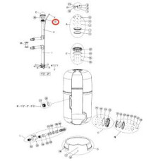 Воздухоотводящая трубка ПВХ 6 мм для фильтра IML Nilo (FS04959-0434)