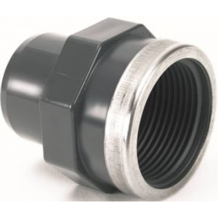 Муфта ПВХ переходная усиленная  32х1" ВР Comer (SF17032D) Муфта ПВХ переходная усиленная  32х1" ВР Comer (SF17032D)