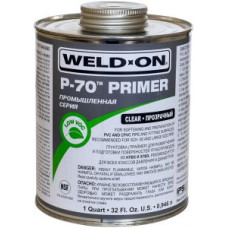 Очиститель для труб НПВХ/ХПВХ Weld-On P-70 Primer, 946 мл